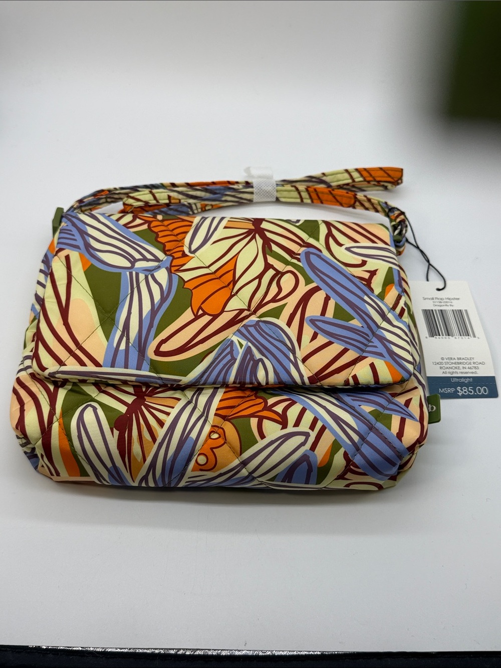 Vera Bradley Small Flap Hipster in Ultralight Dragonfly By Pattern NWT